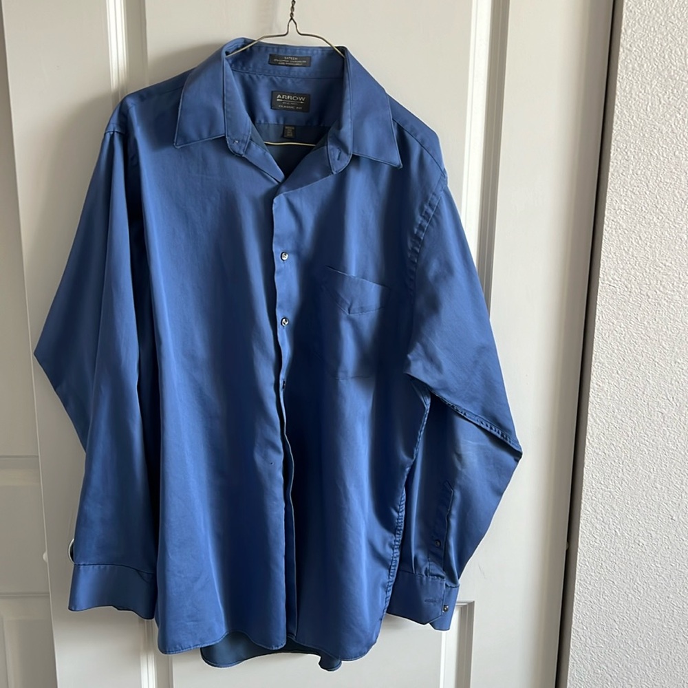 Arrow Men’s Blue Dress Shirt